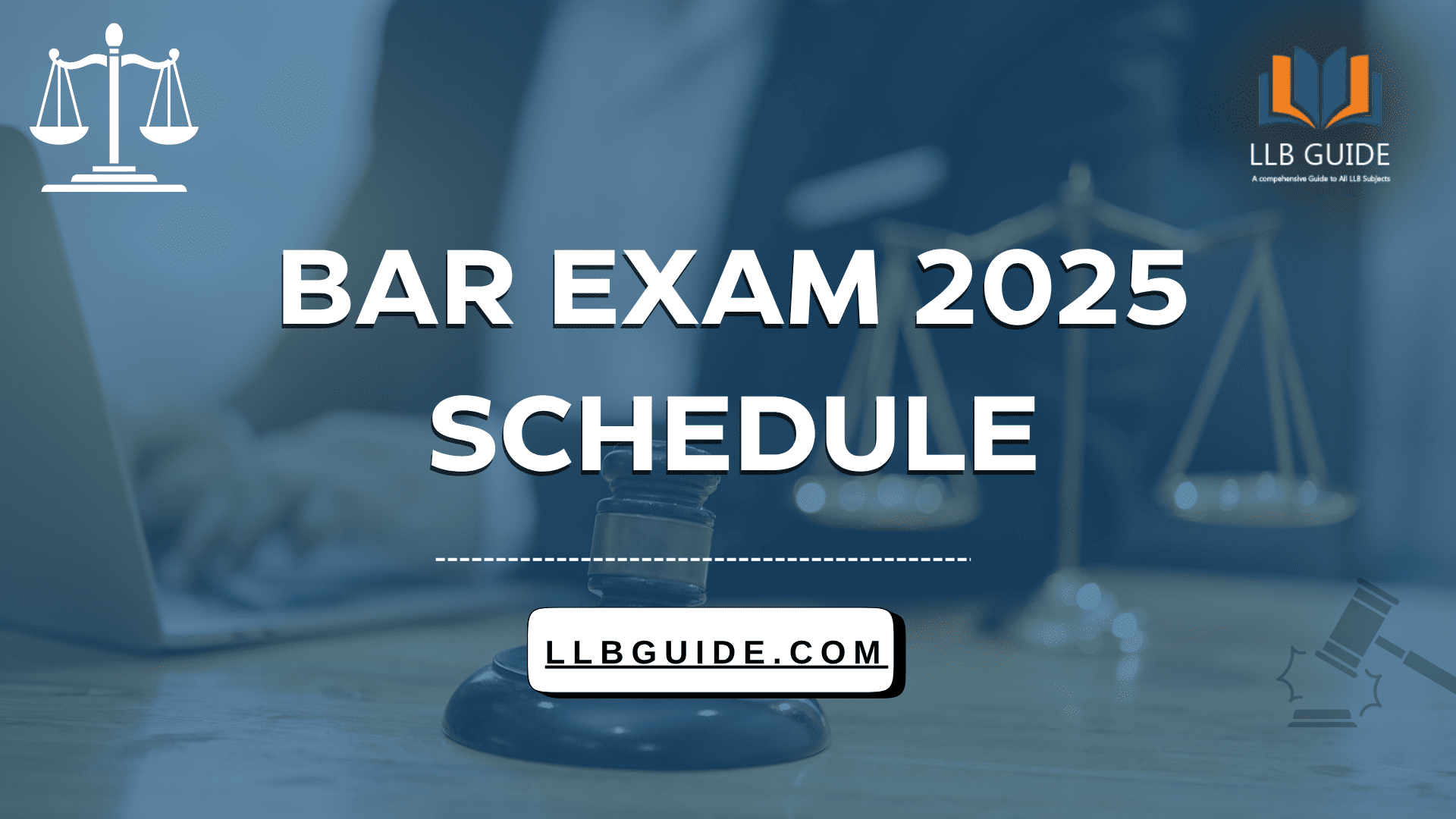 Calendrier de l'examen du barreau 2025 1 Calendrier de l'examen du barreau 2025